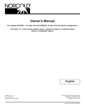 Norcold Polar NV8DC Series Owner's Manual