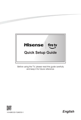 Hisense 85QD6QFM Quick Setup Manual
