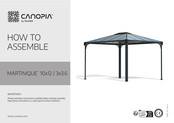 Palram CANOPIA MARTINIQUE 10x12 How To Assemble