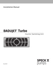 Speck pumps BADUJET Turbo Installation Manual