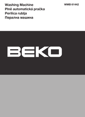 Beko WMB 61442 Manual