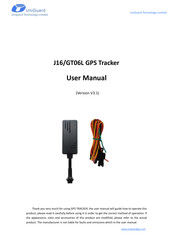 Uniguard J16/GT06L User Manual