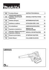 Makita UB002G Instruction Manual