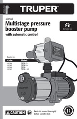 Truper PREM-1-1/3 Manual