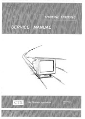 CTX 1769E Service Manual