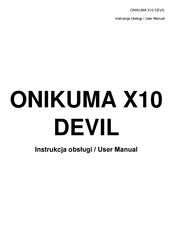 ONIKUMA X10 DEVIL User Manual