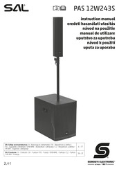 Somogyi Elektronic SAL PAS 12W243S Instruction Manual