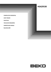 Beko HSA 29530 Instructions For Use Manual