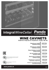 Pando PVZBL 180-165 User And Installation Manual