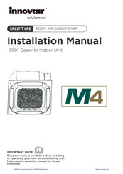 innovair M4 MOS36H2BH0A Installation Manual