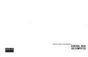 Control Data 160 Manual