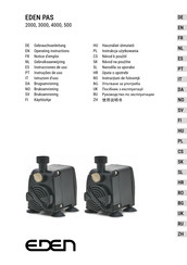 Eden PAS 2000 Operating Instructions Manual