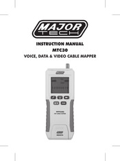 Major tech MTC30 Instruction Manual