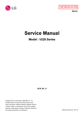 LG V220 Series Service Manual