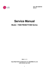 LG TB380 Series Service Manual