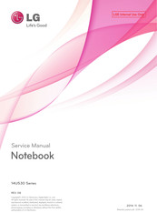 LG 14U530 Series Service Manual