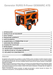 Ruris R-Power GE9000RC ATS Manual