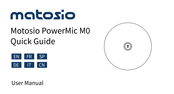 Matosio PowerMic M0 Quick Manual