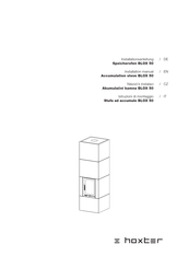 hoxter BLOX 50 Installation Manual