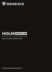 Genesis HOLM MODULAR NDS-2248 Quick Installation Manual
