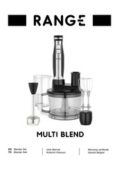Range MULTI BLEND User Manual