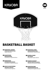 Kayoba 023767 Operating Instructions Manual