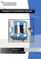Zeeko IRP600 FL Installation Manual