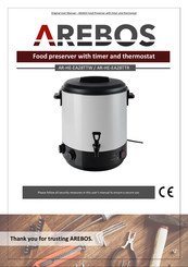 AREBOS AR-HE-EA28TTR Original User Manual
