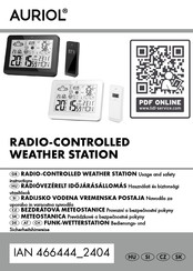 Auriol 466444 2404 Usage And Safety Instructions