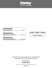 Danby DFF070B2BSLDB-6 Owner's Manual