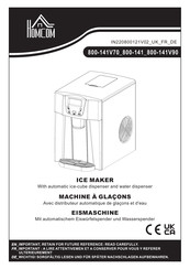 HOMCOM 800-141V70 Manual