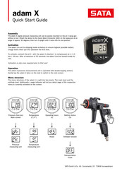 SATA adam X Quick Start Manual