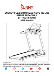 Sunny Health & Fitness SF-T7724 User Manual