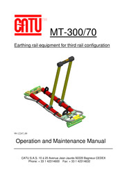 CATU MT-300/70 Operation And Maintenance Manual