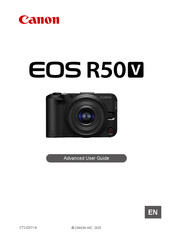 Canon EOS R50 V Advanced User's Manual
