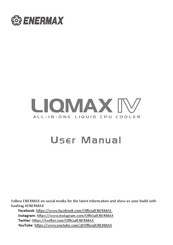 ENERMAX LIQMAX IV User Manual