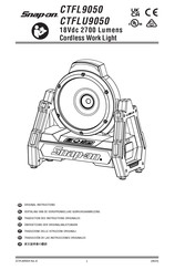 Snap-On CTFL9050 Original Instructions Manual