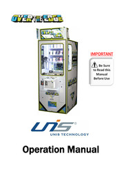 UNIS OVER THE EDGE Single Operation Manual