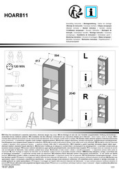 Forte HOAR811 Assembling Instruction