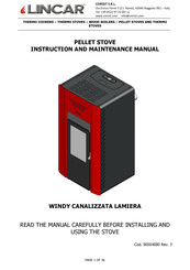 Lincar WINDY CANALIZZATA LAMIERA Instruction And Maintenance Manual