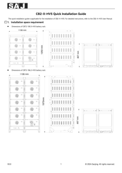 SAJ CBT2-100.3-HV5 Quick Installation Manual