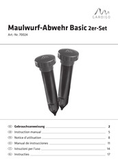 Gardigo 70024 Instruction Manual