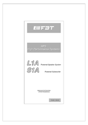 Fbt L1A Operating Manual