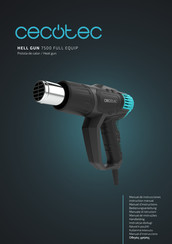 cecotec HELL GUN 7500 FULL EQUIP Instruction Manual