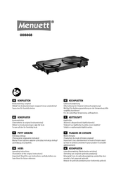 Menuett 008868 Operating Instructions Manual