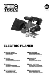 Meec tools 012598 Operating Instructions Manual