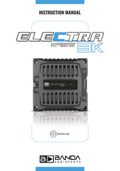Banda Audioparts ELECTRA BASS 3K2 Instruction Manual