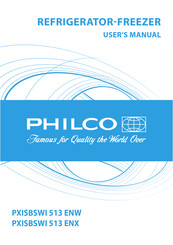 Philco PXISBSWI 513 ENX User Manual