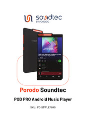 PORODO Soundtec POD PRO PD-STWLEP049 Quick Start Manual