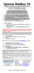 Acksys Gamme RailBox V2 Quick Installation Manual
